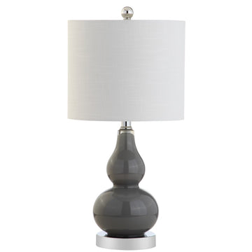 Anya 20.5" Mini Glass LED Table Lamp - JONATHAN Y